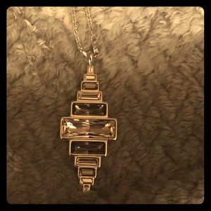 Touchstone crystal necklace